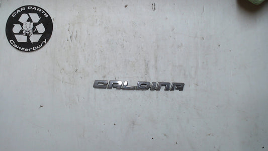 Boot Badge - "Caldina"