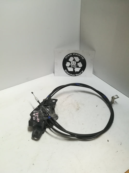 Bonnet Latch and Cable