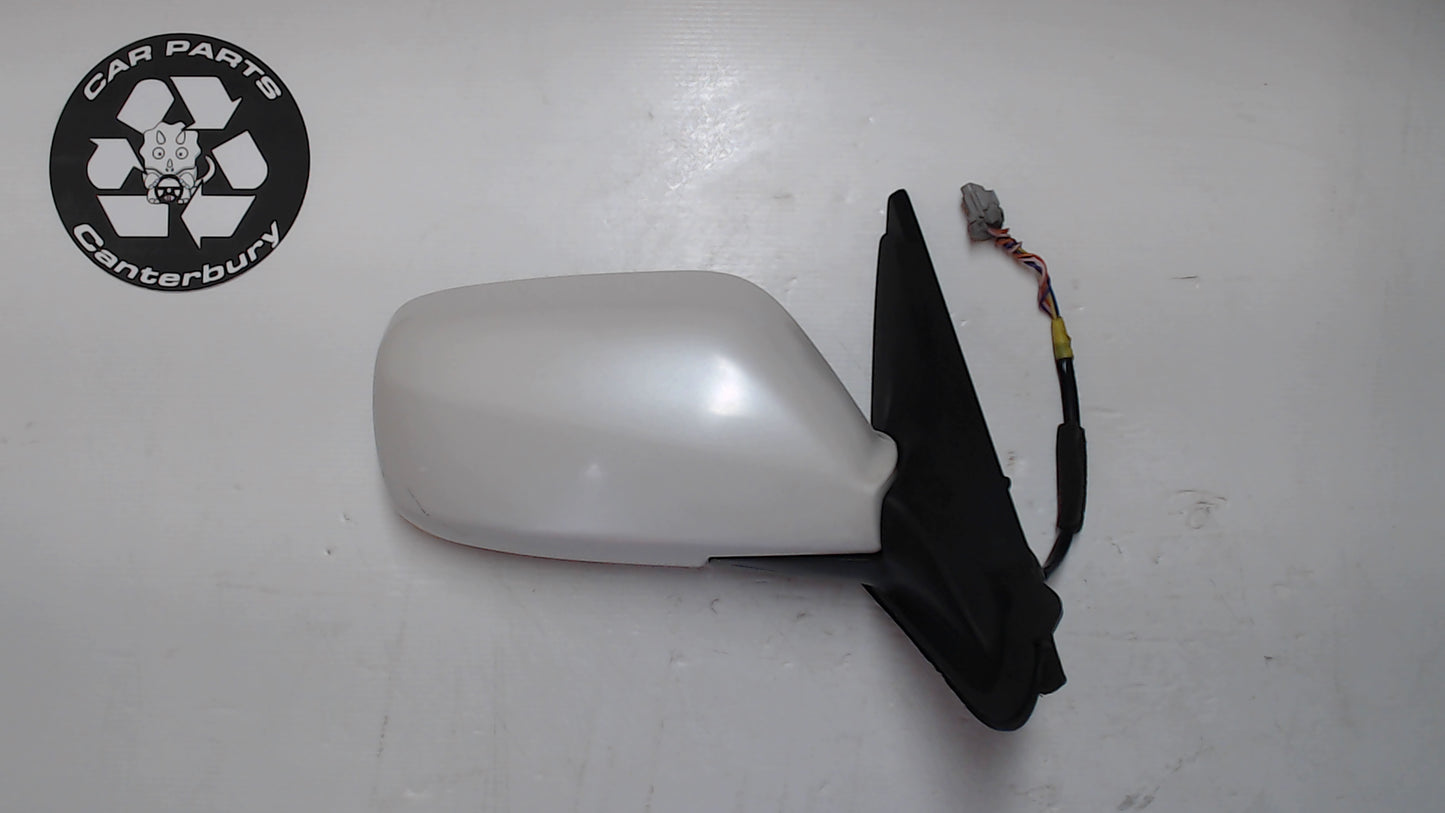 Wing Mirror R - 5 Wire - White w/Black Base - TM pR1522