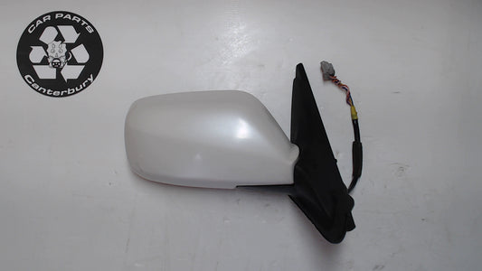 Wing Mirror R - 5 Wire - White w/Black Base - TM pR1522