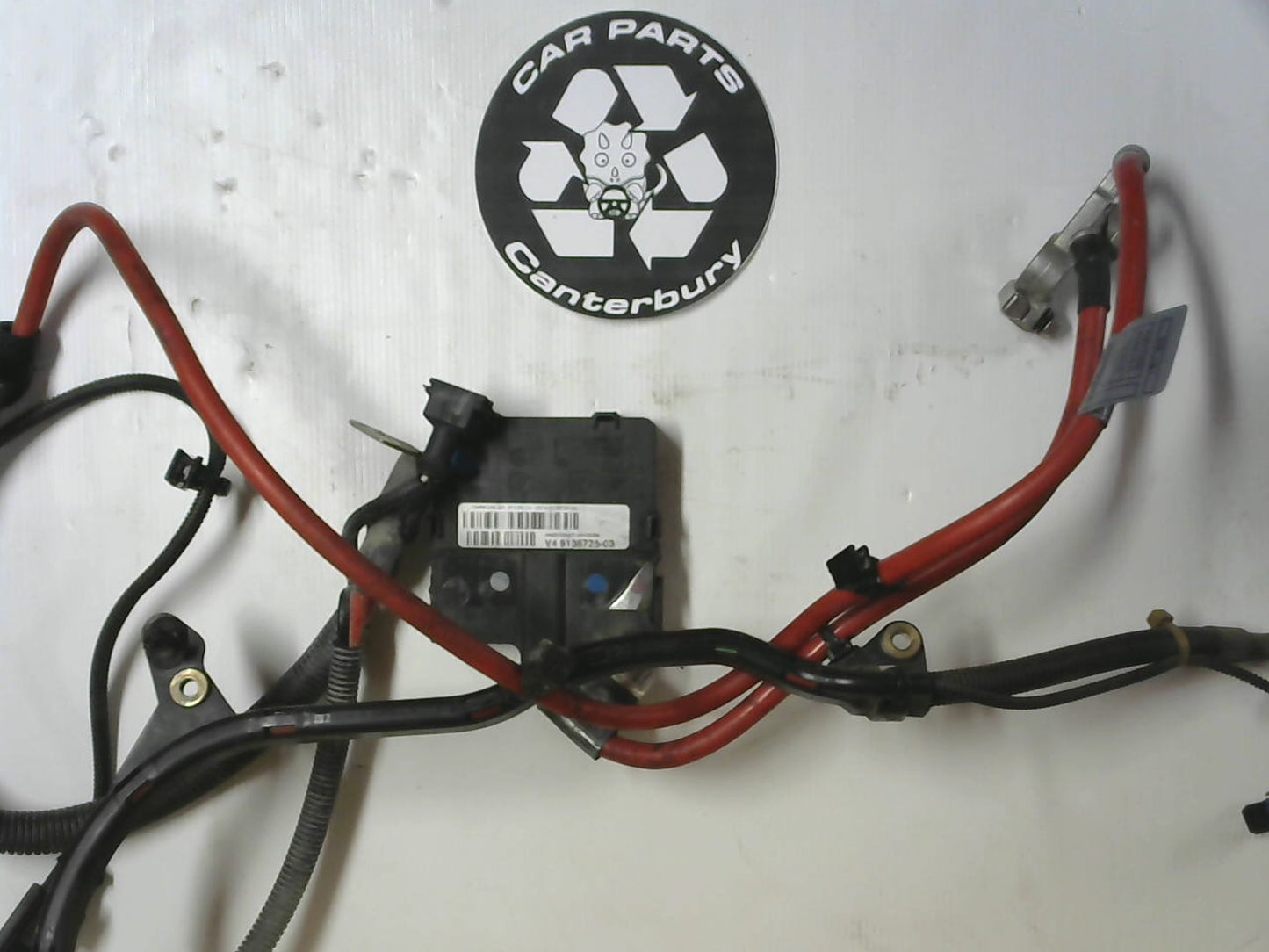Battery Fuse Box & Positive Cables V4 9136725-03