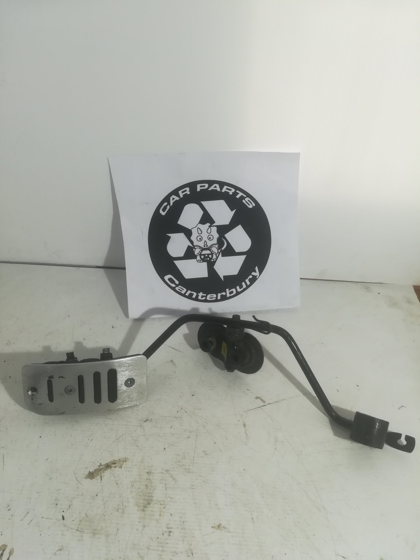 Throttle Pedal with Aftermarket Cover