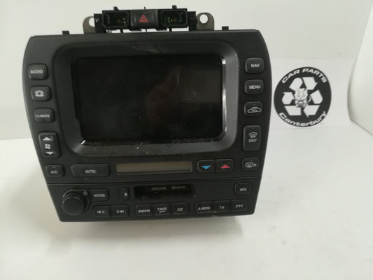 Heater & A/C & Stereo Unit w/SatNav -1x43 10e889 ee
