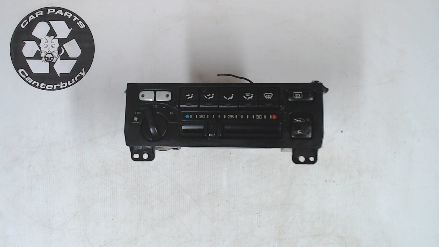 Heater & A/C Controls